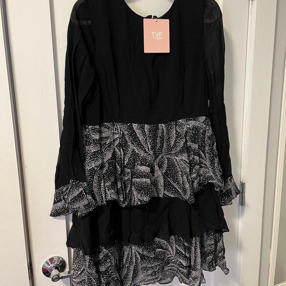 TVF for DVF black dress
